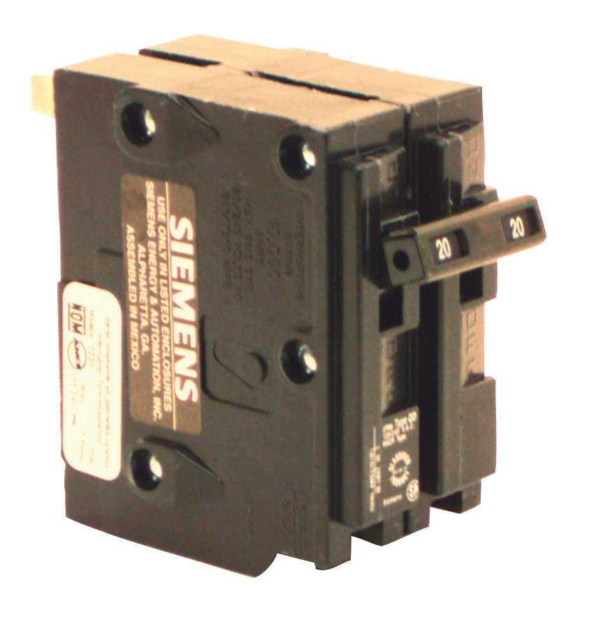 Qd Plug In 2 Pole Breaker 20a