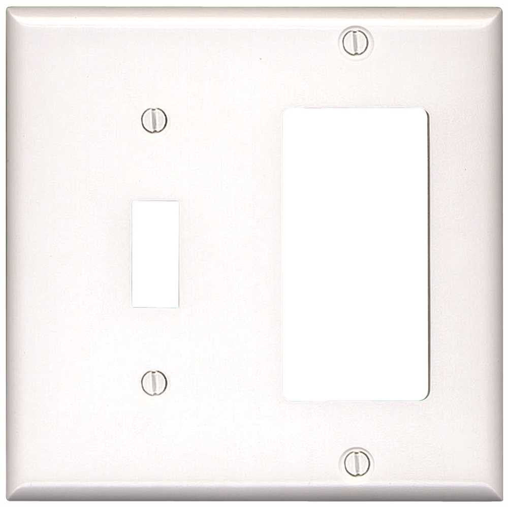 Wallplate Combo Gfci & Switch White