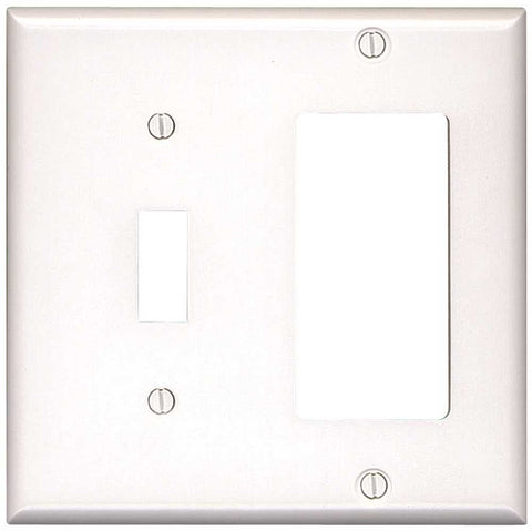 Wallplate Combo Gfci & Switch White