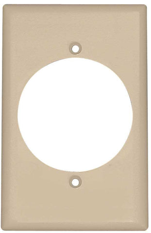 Flush Mount 1 Gang Wallplate White