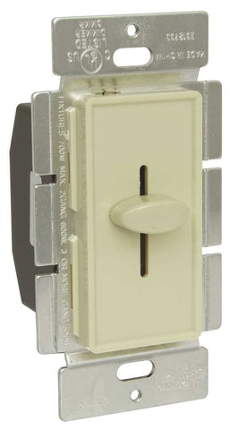 Dimmer-slide, Single Pole,  Ivory