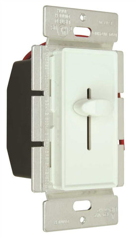 Dimmer-slide, 3 Way,  White