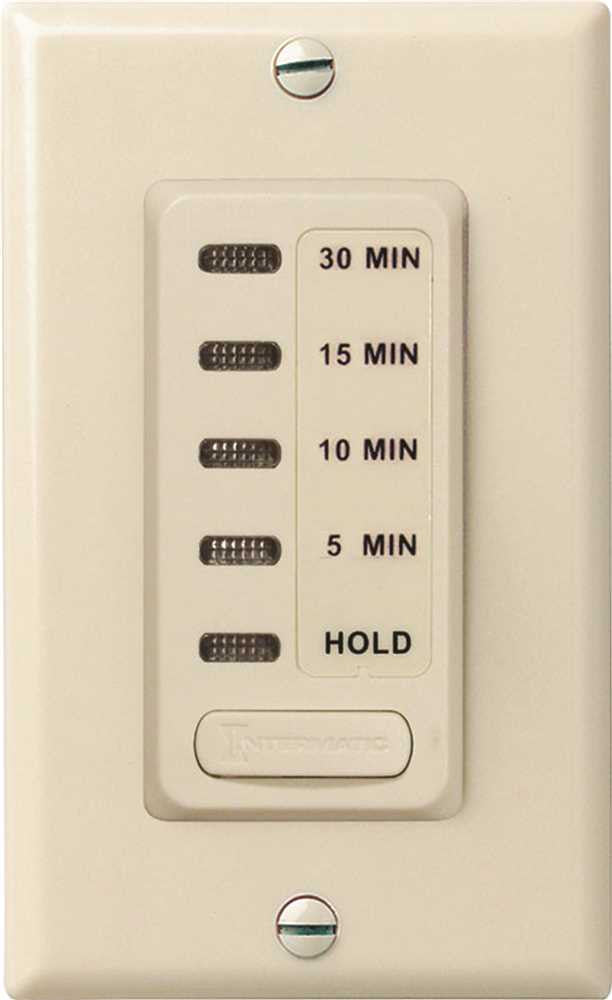 Intermatic Auto-off Timer 5 To 30 Minute With Hold Feature Almond