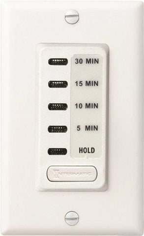 Intermatic Auto-off Timer 5 To 30 Minute With Hold Feature White