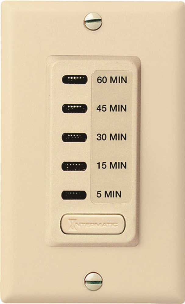 Intermatic Auto-off Timer 5 To 60 Minue Ivory