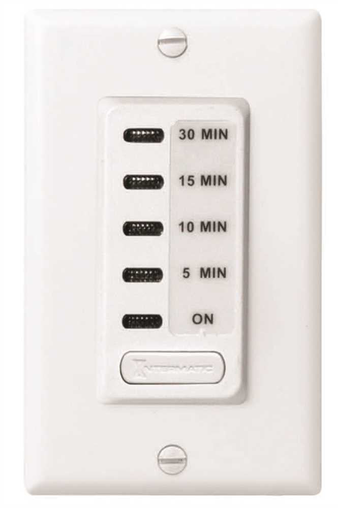 Intermatic Auto-off Timer 10 To 60 Minute With Hold Feature Ivory