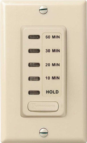 Intermatic Auto-off Timer 10 To 60 Minute With Hold Feature Almond