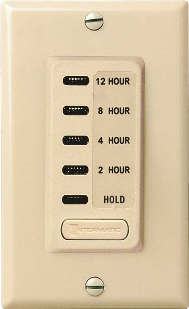 Intermatic Auto-off Timer 2 To 12 Hour With Hold Feature Ivory