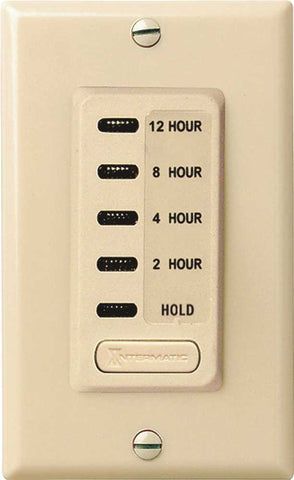 Intermatic Auto-off Timer 2 To 12 Hour With Hold Feature Ivory