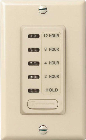 Intermatic Auto-off Timer 2 To 12 Hour With Hold Feature Almond