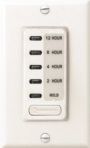 Intermatic Auto-off Timer 2 To 12 Hour With Hold Feature White