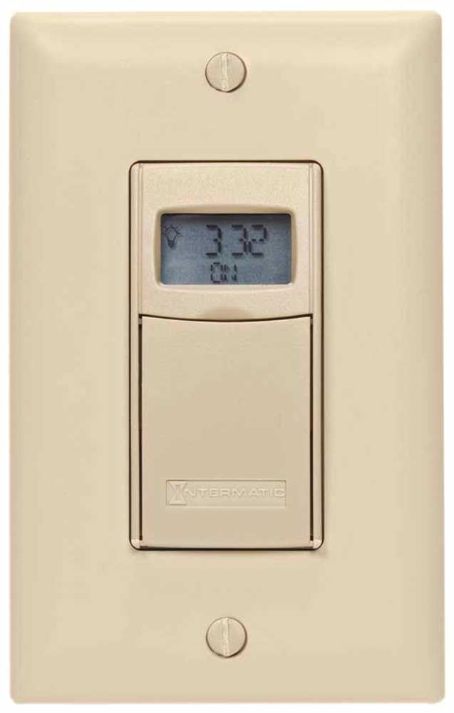 Digital Auto-off Timer 20a 24-277v Ivory