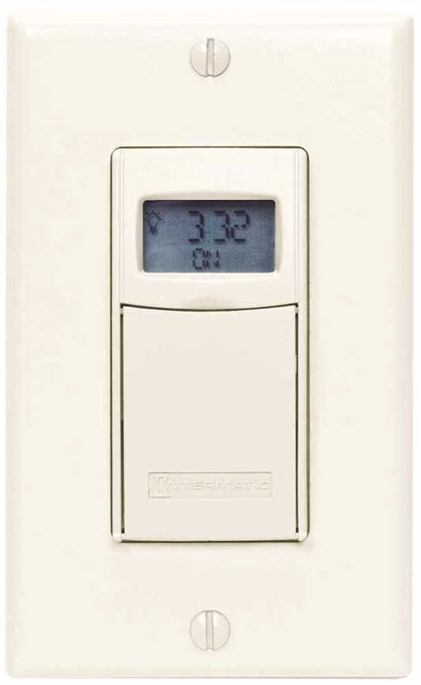 Digital Auto-off Timer 20a 24-277v Almond