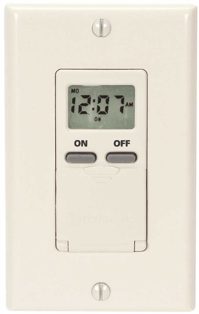 Digital 7 Day Timer 15a 120v Almond