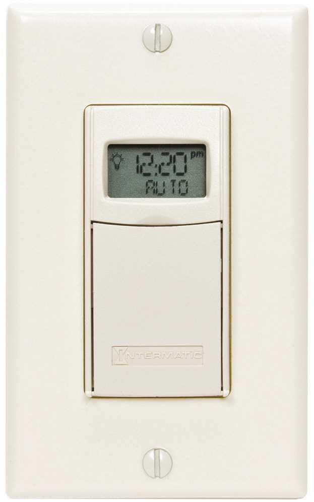 Digital 7 Day Astro Timer 20a 24-277v Almond