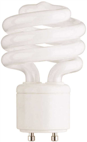 Tcp Springlamp&reg; Gu24 Base Spiral Compact Fluorescent Lamp, 18 Watt, Soft White 2700k Color Temperature