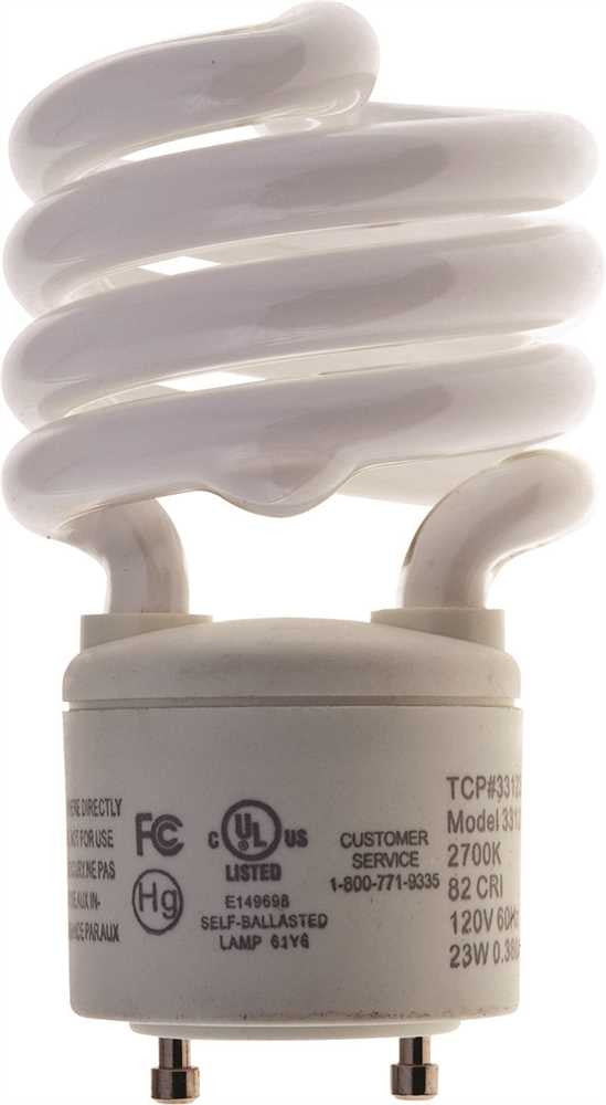 Tcp Springlamp&reg; Gu24 Base Spiral Compact Fluorescent Lamp, 23 Watt, Soft White 2700k Color Temperature