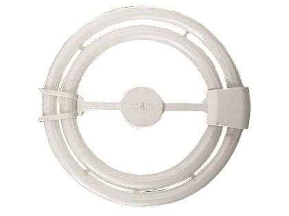 Satco Compact Fluorescent Lamp  T9, Circline, 3000k, 82 Cri, 4-pin, 9" Diameter, 55 Watt