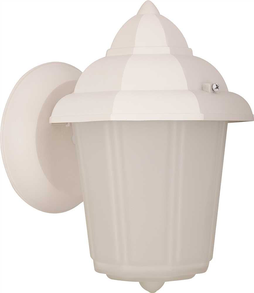 1 Light Outdoor Wall Lantern White