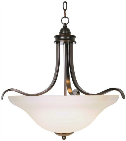 Sanibel&trade; Pendant Ceiling Fixture With One 55 Watt Compact Type Fluorescent Lamp, 21 In., Oil Rubbed Bronze