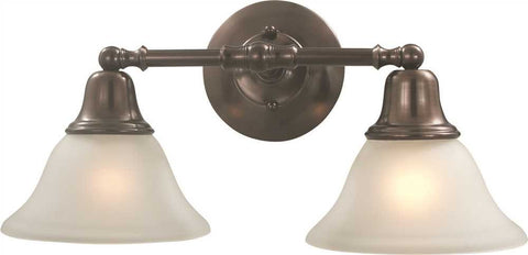 Sonoma&trade; Vanity Light Fixture With Two 13 Watt Compact Type Fluorescent Lamps, 18 In., Oil Rubbed Bronze