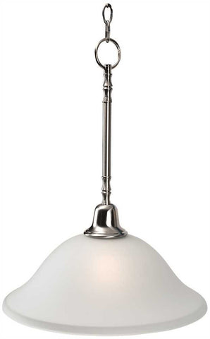 Sonoma&trade; Pendant Down Light Fixture, Maximum One 100 Watt Incandescent Medium Base Bulb, 15 In., Brushed Nickel