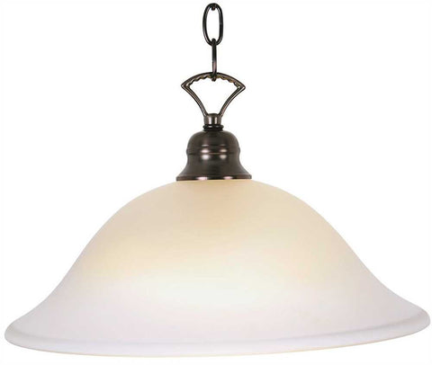 Wellington&trade; Pendant Ceiling Fixture, Maximum One 60 Watt Incandescent Medium Base Bulb, 16 In., Oil Rubbed Bronze