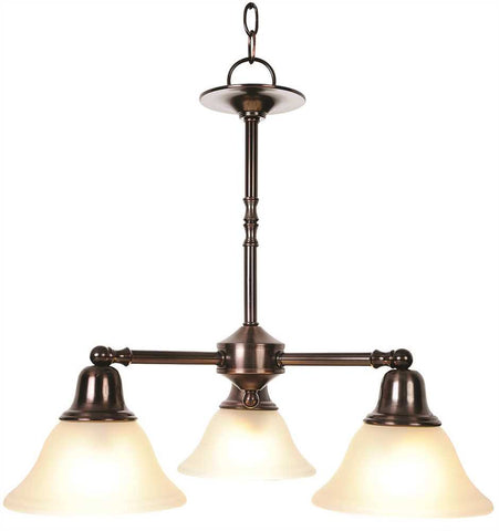 Sonoma&trade; Chandelier Ceiling Fixture, Maximum Three 60 Watt Incandescent Medium Base Bulbs, 22 In., Oil Rubbed Bronze