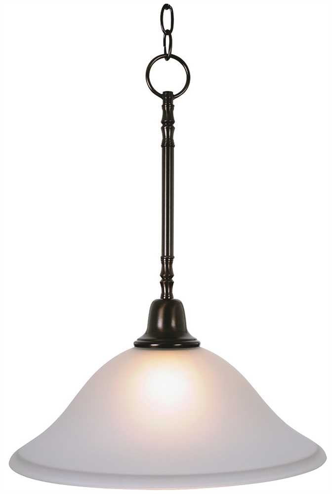 Sonoma&trade; Pendant Down Light Ceiling Fixture, Maximum One 100 Watt Incandescent Medium Base Bulb, 15 In., Oil Rubbed Bronze