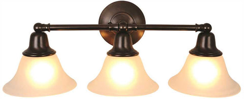 Sonoma&trade; Vanity Fixture, Maximum Three 60 Watt Incandescent Medium Base Bulbs, 24-1-2 In., Oil Rubbed Bronze