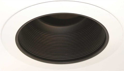 Recessed Trim 6 In. Speedy Baffle 7-7-8 In. Od X 6 In. Id Black Br30