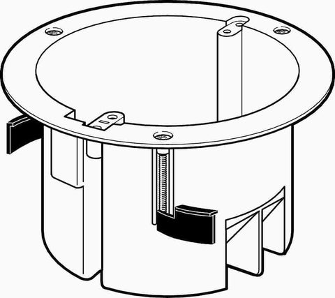 Non Metallic 4-1-4 In. Round Ceiling Box