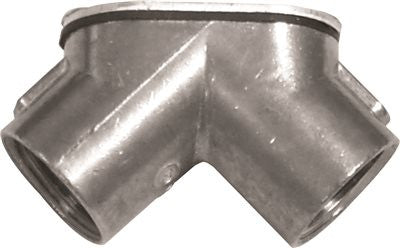 Pull Elbow Rigid Zinc 1-2 In.