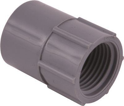 Conduit Adapter Female Pvc 1-2 In.