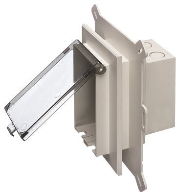 Low Profile In Box New Siding Recessed Electrical Box Clear Cover