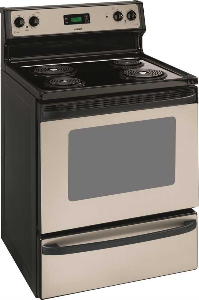 Hotpoint&reg; 30 In. Free-standing Electric Range, Silver