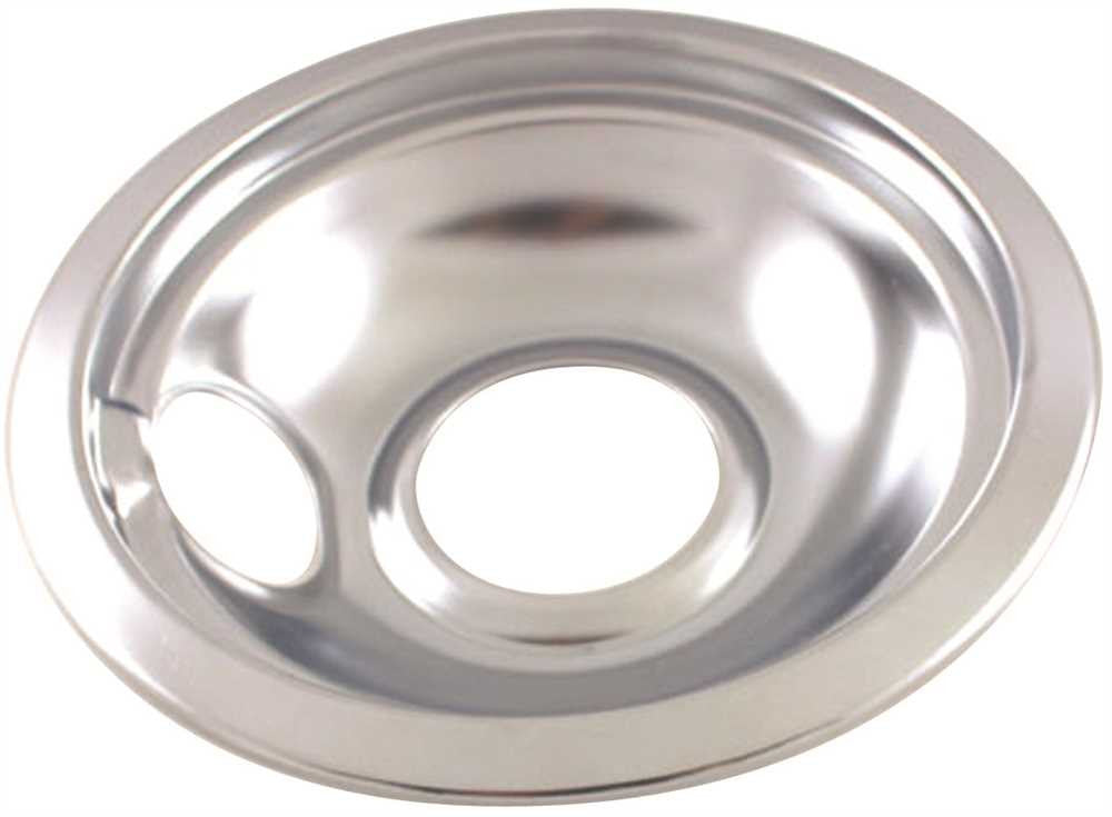 Electric Range Drip Pan Fits Frigdaire&reg; Ranges, Chrome, 6"