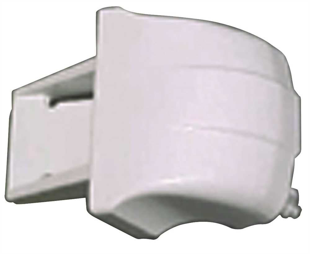 Ge Refrigerator Shelf End Cap White