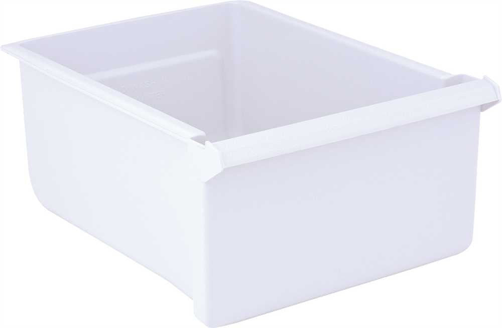 Ge&reg; Twin Low Veggie Pan, White Fits Wr32x10398