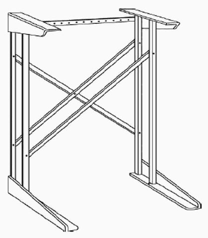 Stack Rack For Ge Spacemaker Stationary Washer And Dryer