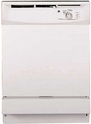 Ge&reg; Built-in 24-inch Dishwasher, White, 5 Cycles - 2 Options