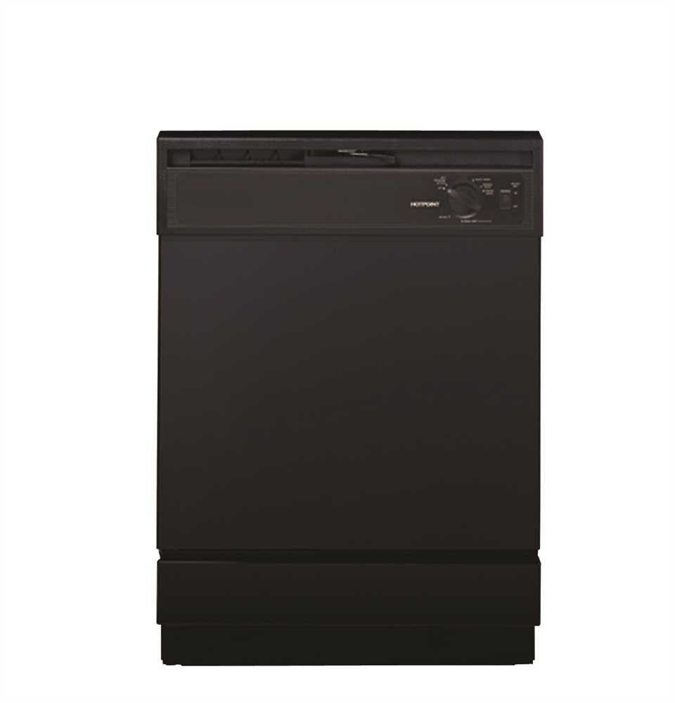 Hotpoint&reg; Built-in 24-inch Dishwasher, Black, 5 Cycles - 2 Options