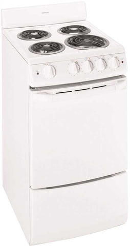 Hotpoint&reg; 20-inch 2.4 Cu.ft. Free-standing Electric Range, White