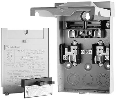 Ac Disconnect Raintight 3-phase 60a 600v Non-fuse