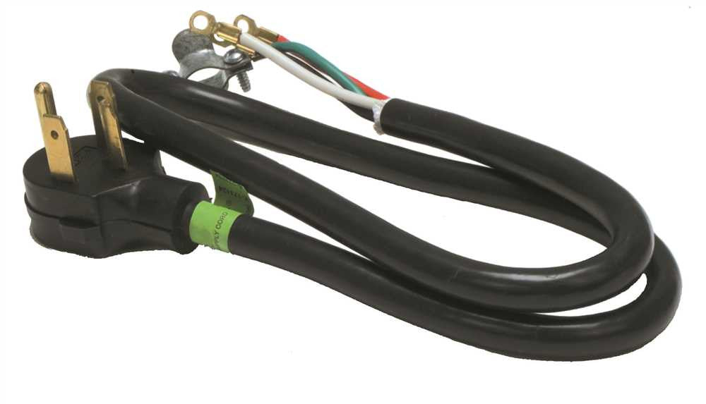 Dryer Range Cord 4 Prong, 4 Ft.