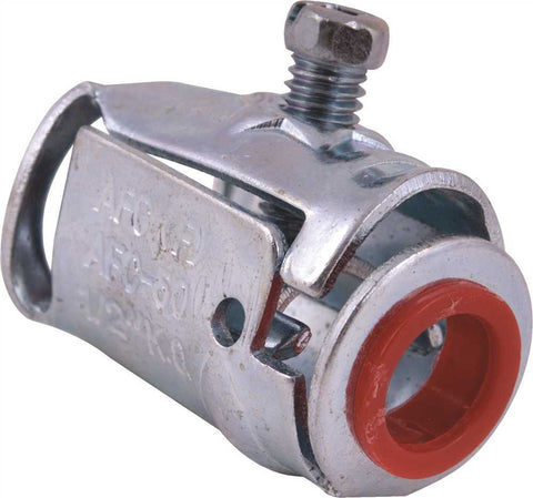 Steel Cable Connector Single Mc-ac-bx 1-2 In.