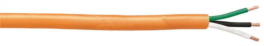 Vinyl Cable 16 3 Orange Sjtwa