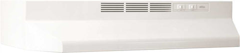 Broan Manufacturing&reg; Under Cabinet, Non-ducted Range Hood, White