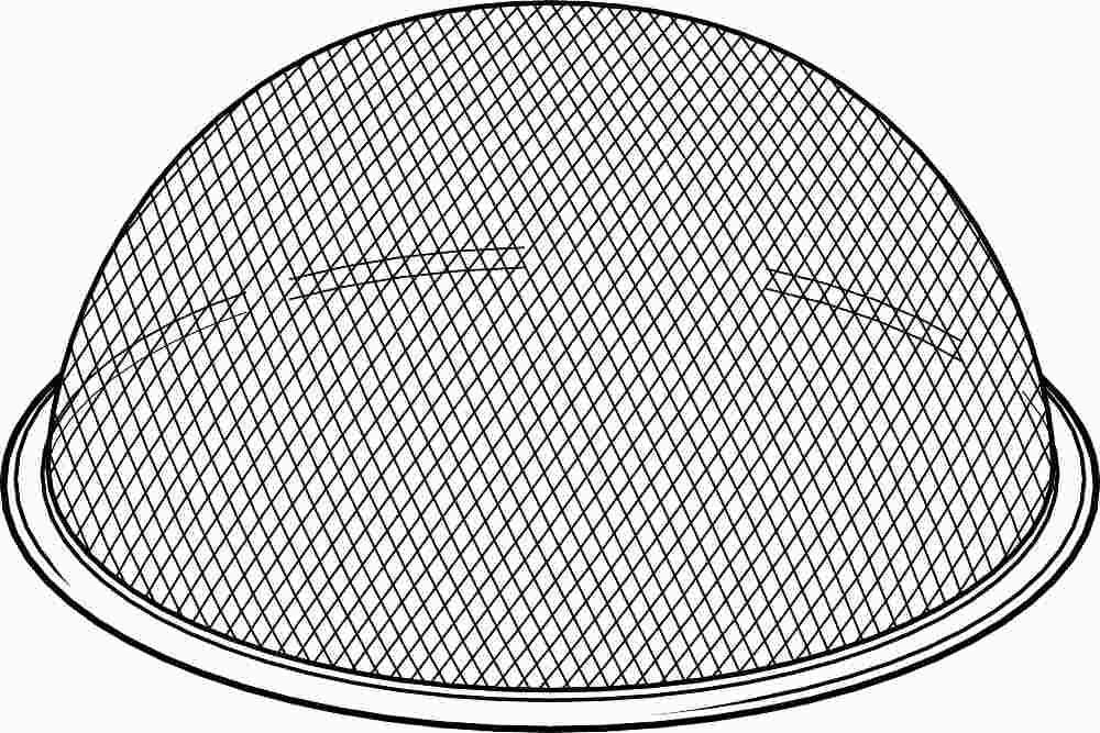 Dome Aluminum Range Hood Filter, 10-1-2 In. Fits Ge&reg;, Broan&reg;, Nautilus&reg;