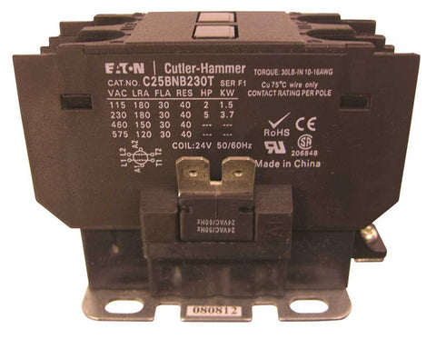 Definite Purpose Control Contactor 30a 24v